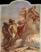 TIEPOLO, Giovanni Domenico Venus Appearing to Aeneas on the Shores of Carthage oil painting reproduction